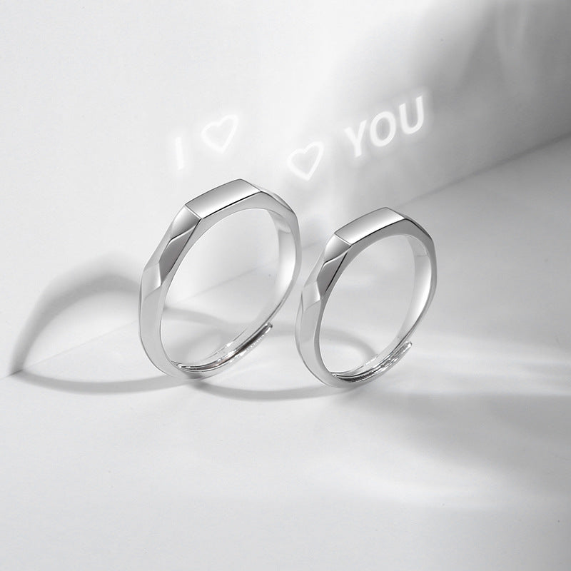 RadiantLove - Bague réfléchissante enchanteresse