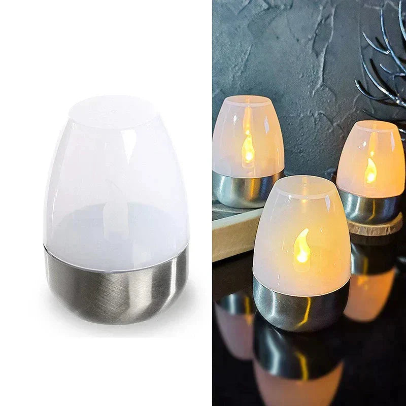 CandelaSoleil - Elegant Solar Lantern for Garden and Patio