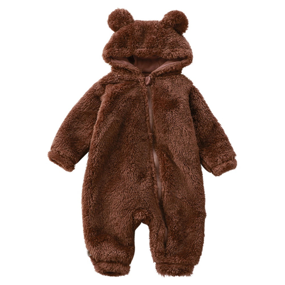 SnuggleBear - Adorable Baby Winter Romper