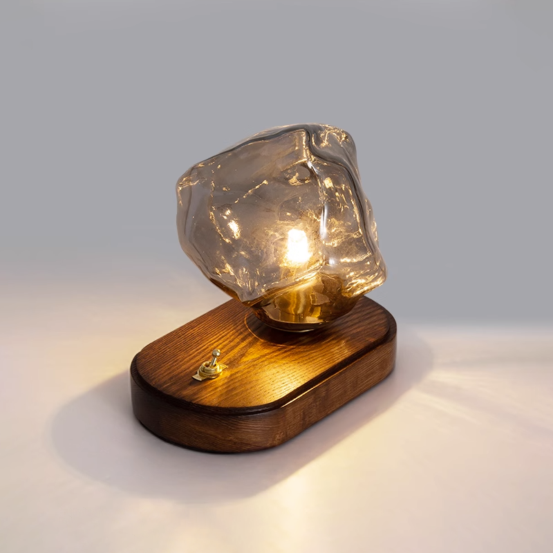 GlowCraft Table Lamp - Elegant Wireless Lamp with Motion Sensor