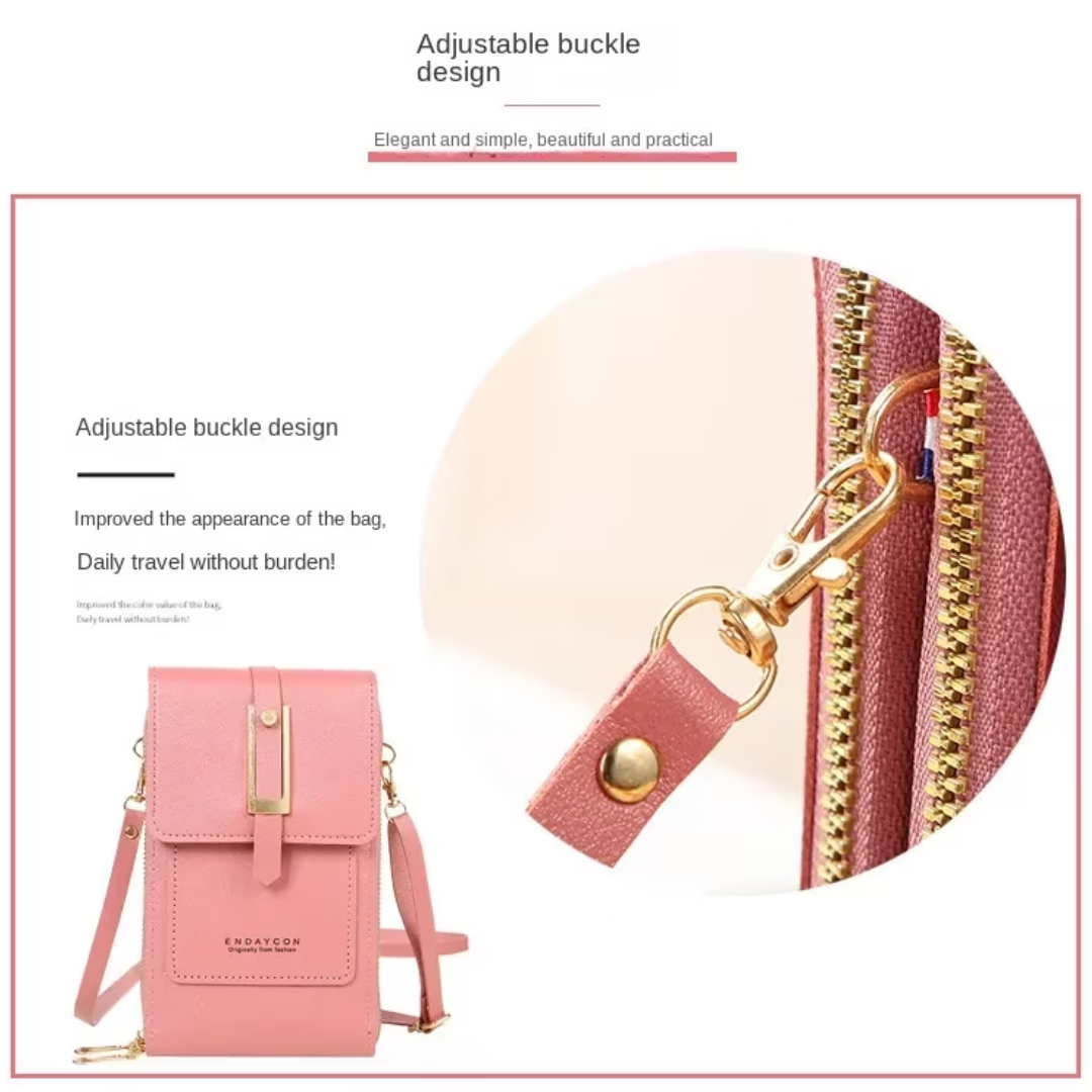 Sonia Wallet - Étui-Portefeuille Cuir pour Smartphone