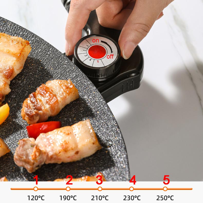 GrillCook - Gril Électrique Sans Fumée pour une Cuisine Saine