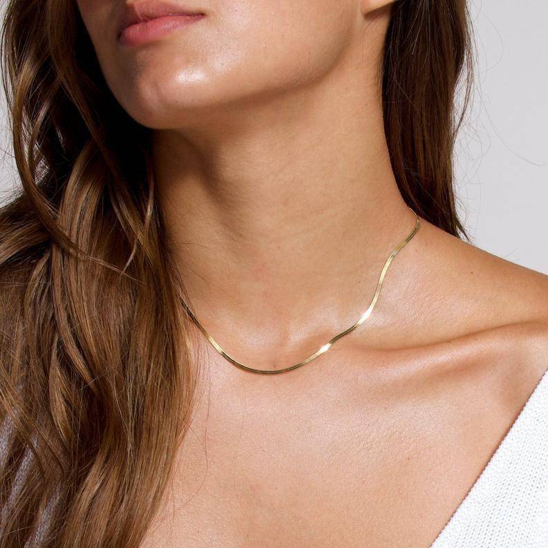 Elvira - Collier de luxe réglable en argent sterling élégant