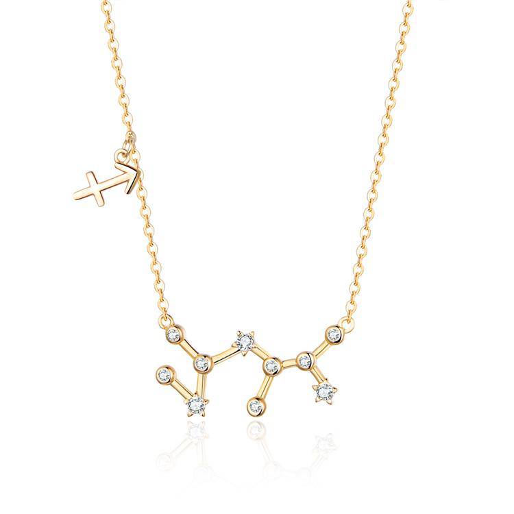 Celestia - Personalised Zodiac Sign Astrology Necklace