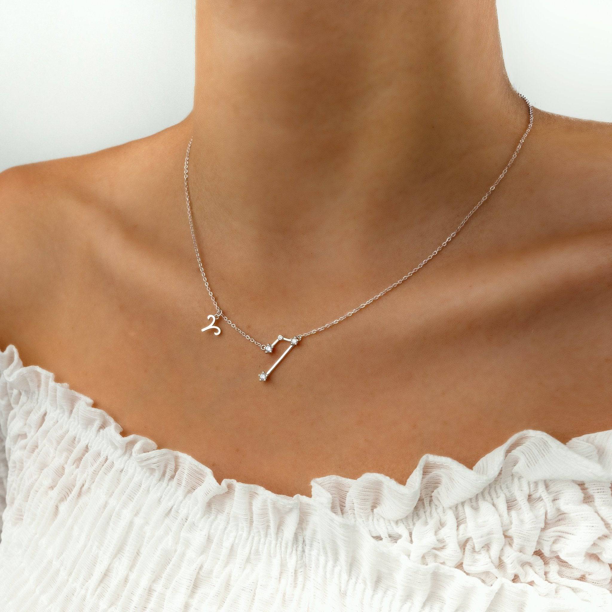 Celestia - Personalised Zodiac Sign Astrology Necklace