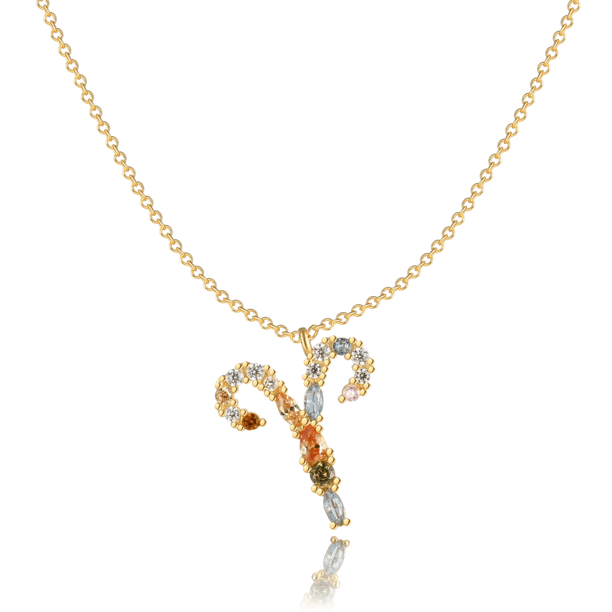 Celestia - Elegant Celestial Star Necklace in Silver
