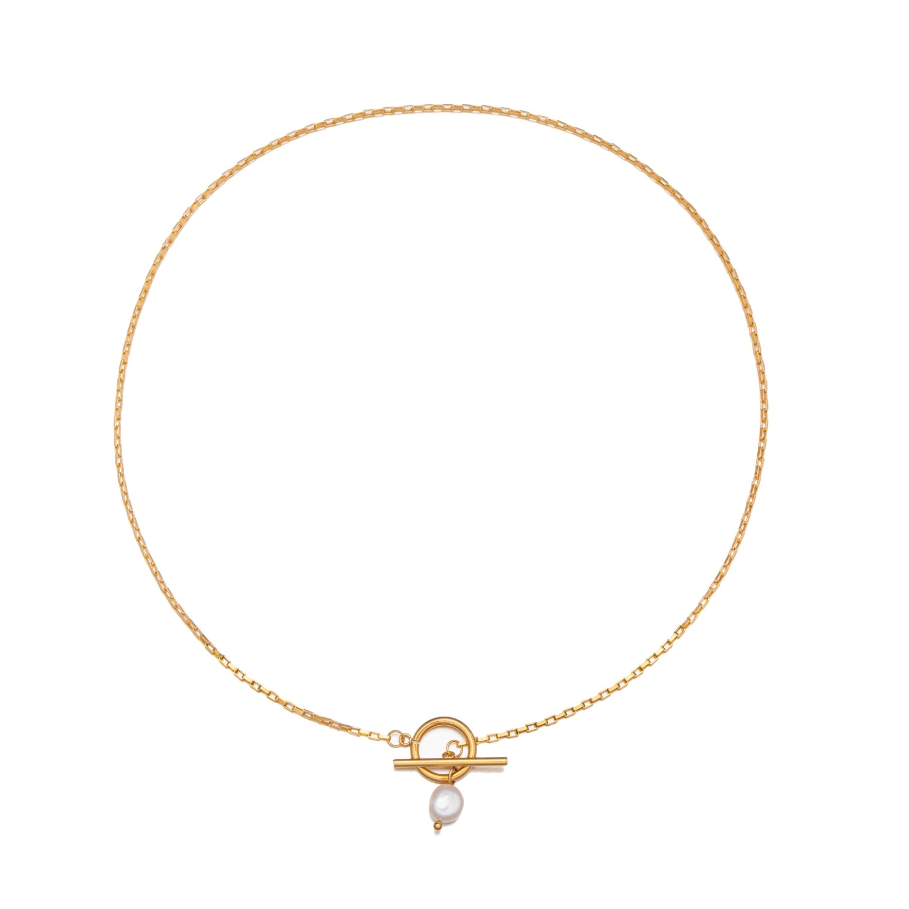 Lucía - Collier perle avec fermeture élégant