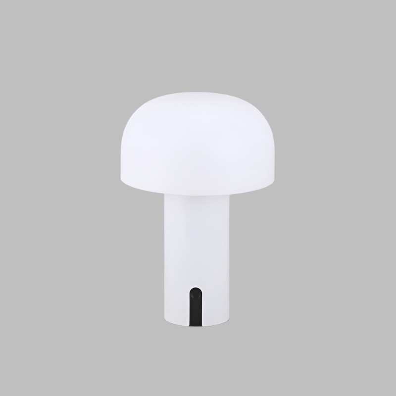 MushroomGlow Table Lamp - Elegant Cordless Light with Touch Control