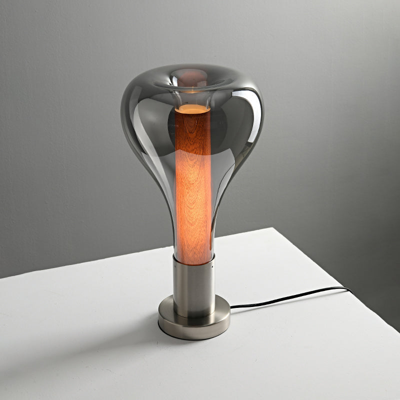 LavaGlow Lamp - Artistic LED Glass Table Lamp