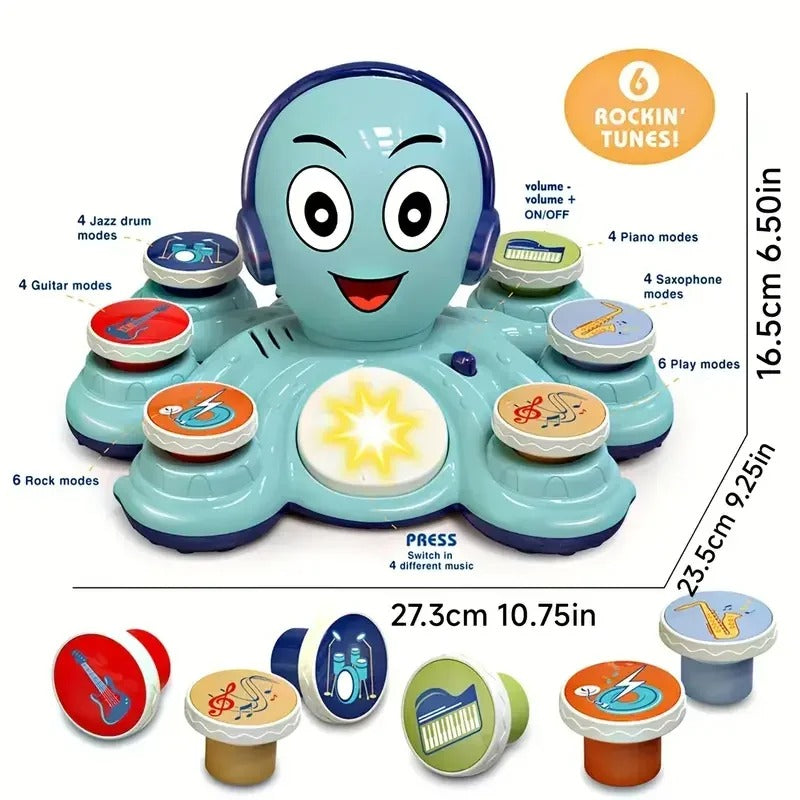 OctoJam - Musical Octopus Toy for Kids