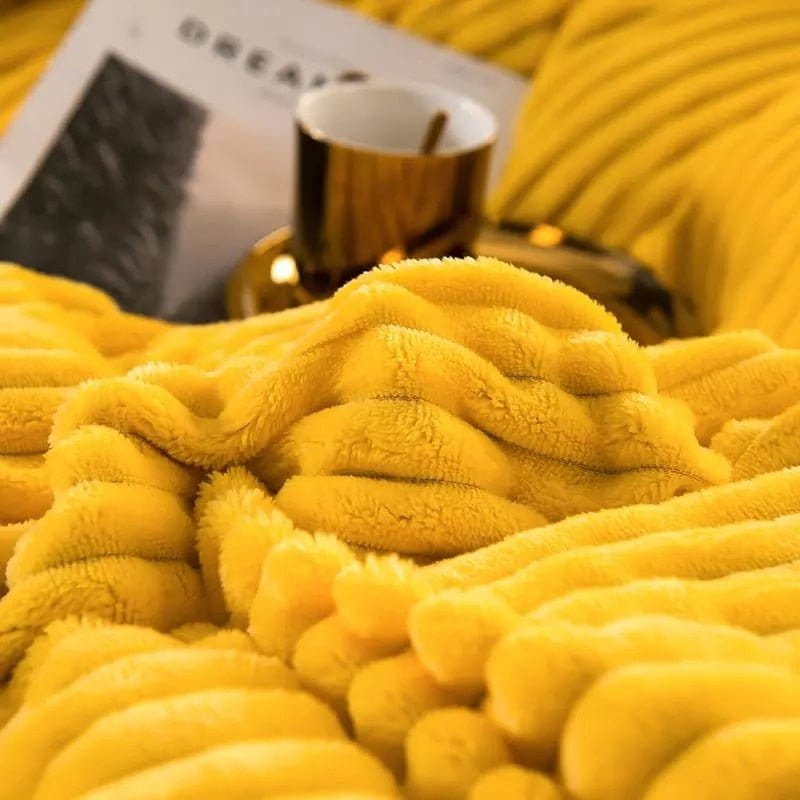 BurrowLux - Cozy Winter Duvet in Fleece and Microfiber