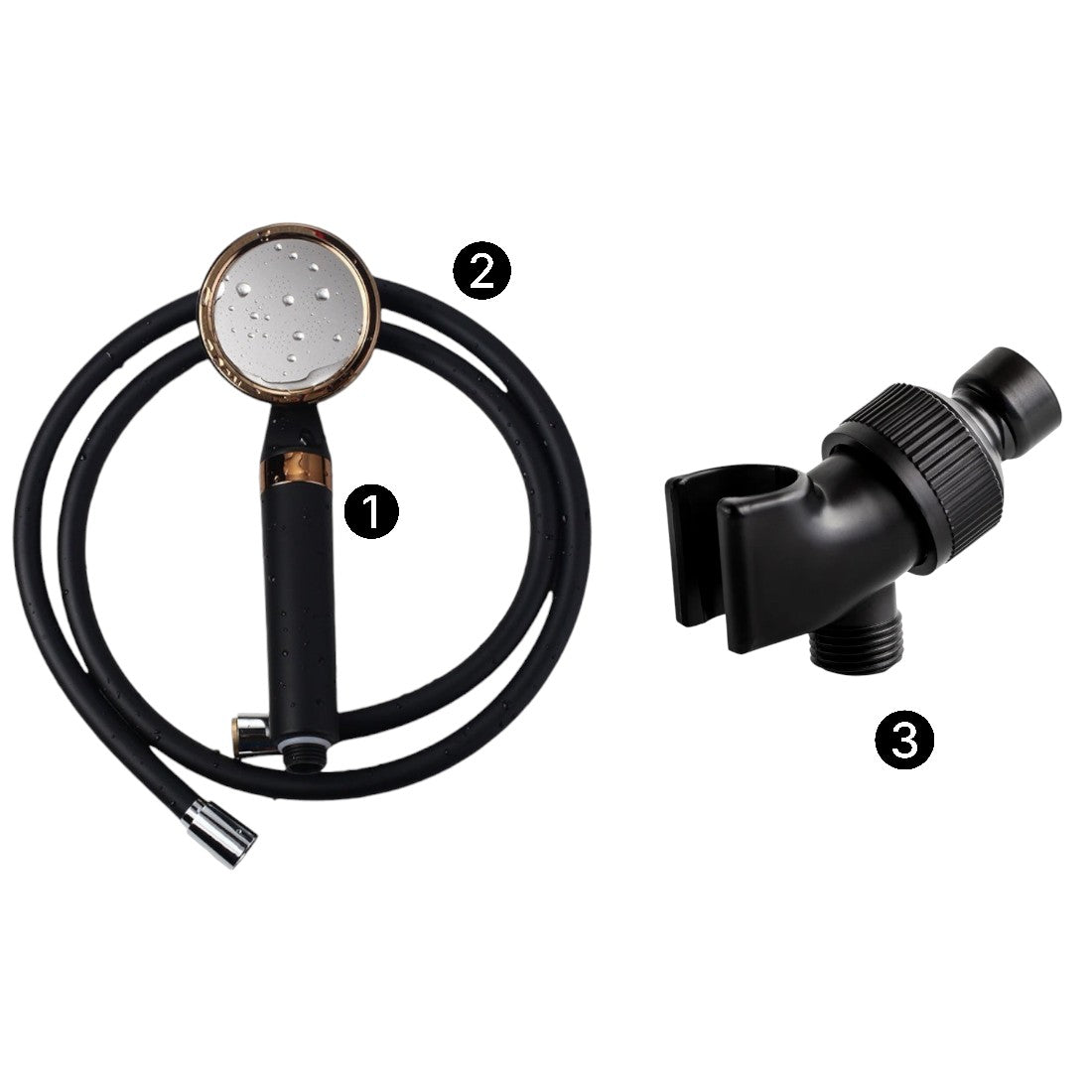 NutrientFlow - Luxury Shower Head with Vitamin C Filtration