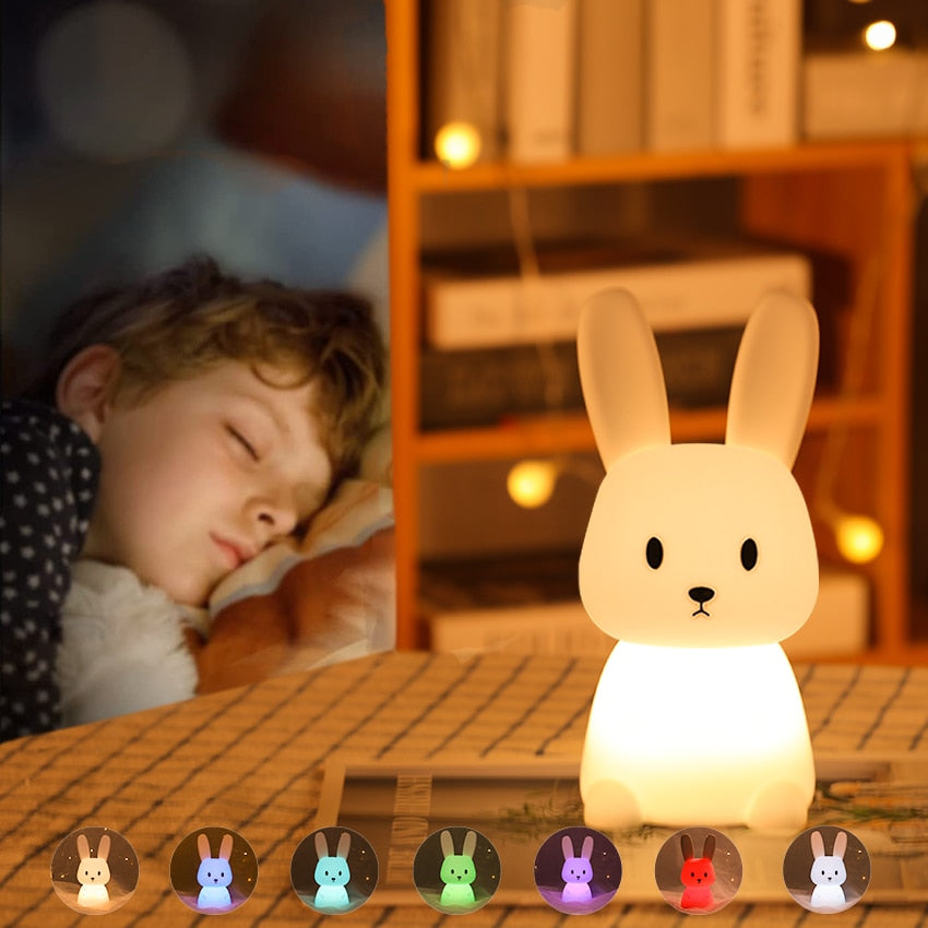 CozyGlow LED Night Light - Animal-Shaped Lamp for Kids