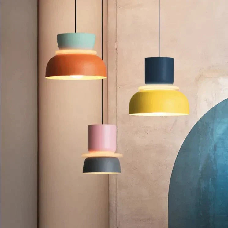 Macaron Glow - Colourful Pendant Light for a Warm Ambience