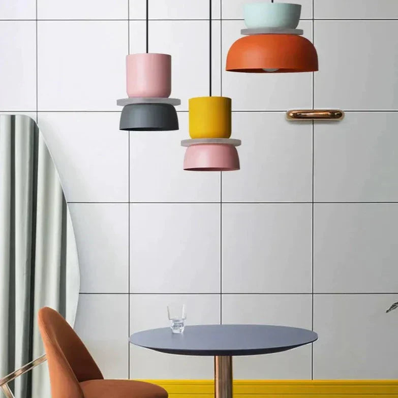 Macaron Glow - Colourful Pendant Light for a Warm Ambience