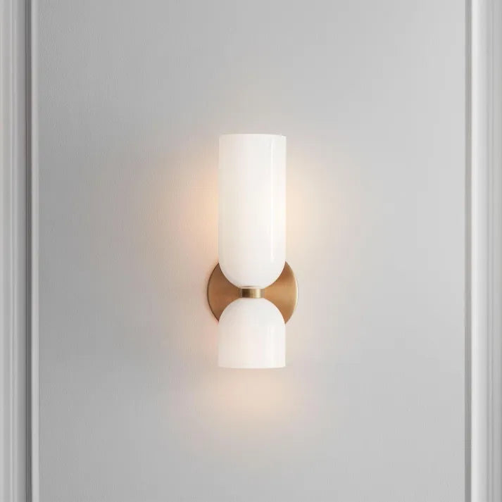 DuoGlow - Modern Glass Wall Sconce for Contemporary Interiors