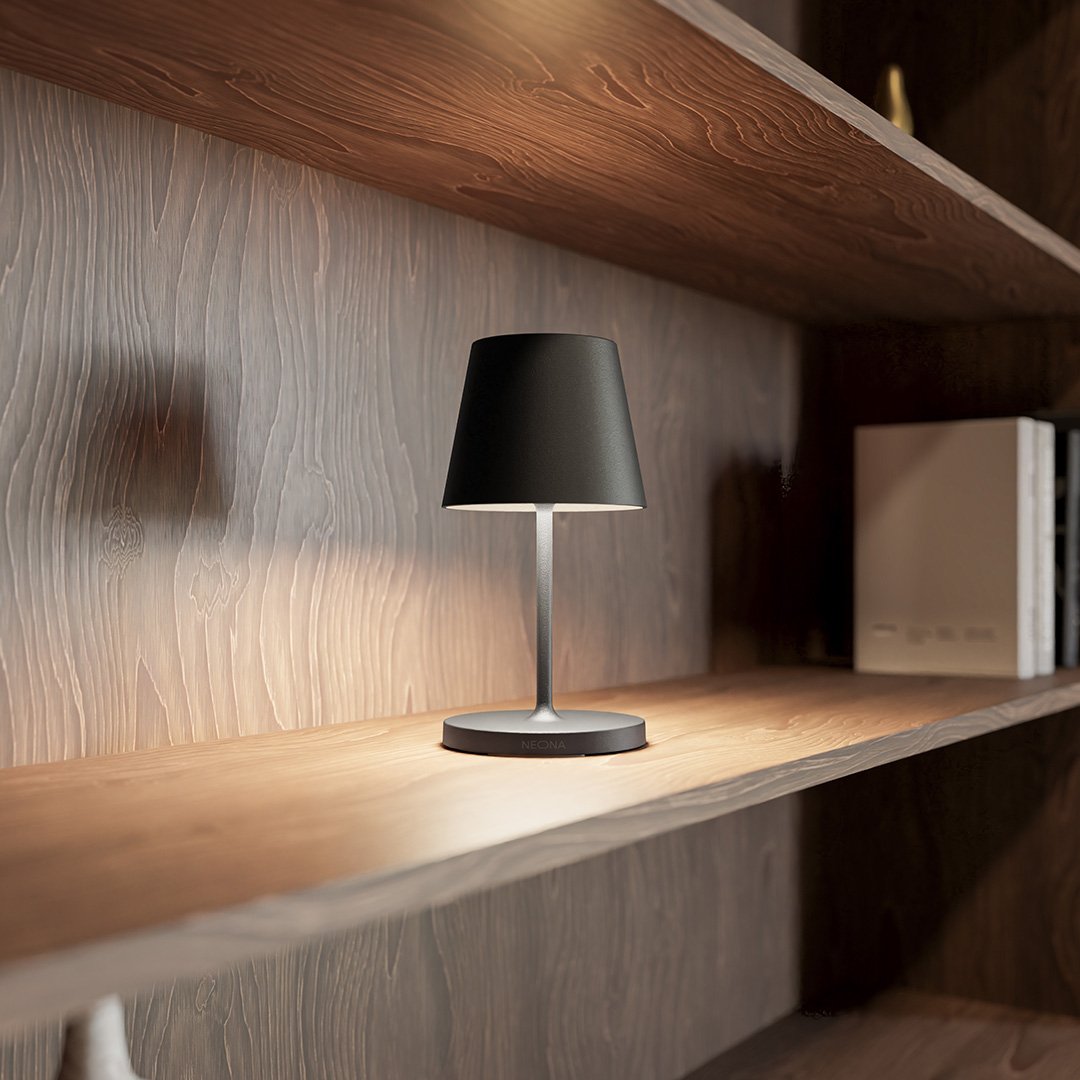 LumaGlow - Elegant Rechargeable LED Table Lamp