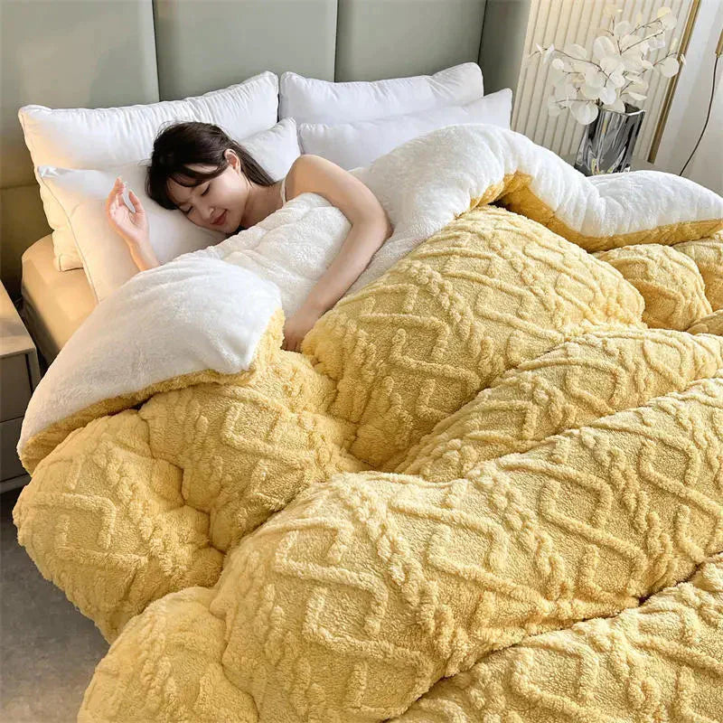 SereneSleep - Cashmere Fleece Winter Duvet for Cozy Comfort