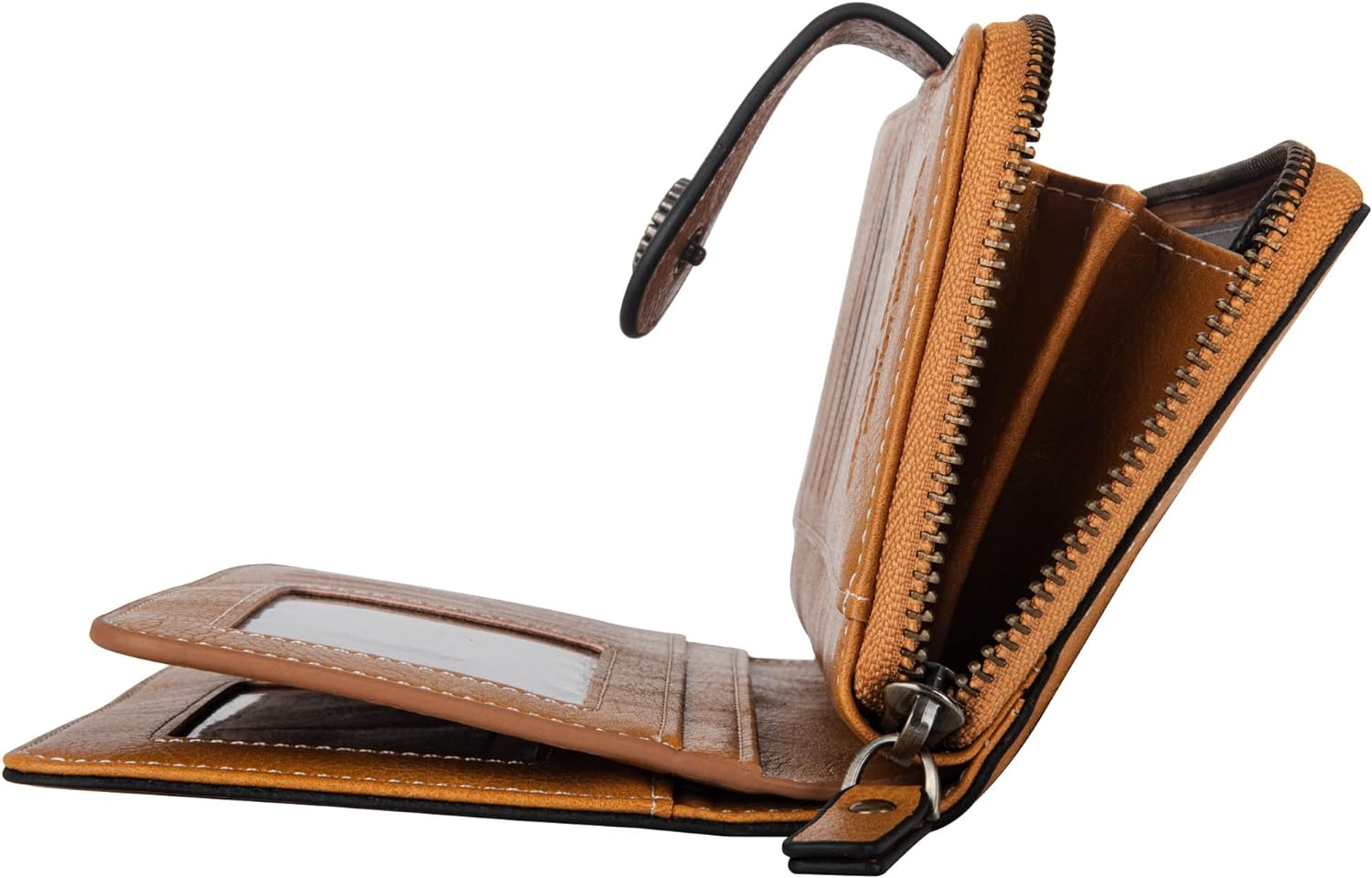 LeatherMax - Portefeuille Cuir avec Bracelet Poignet