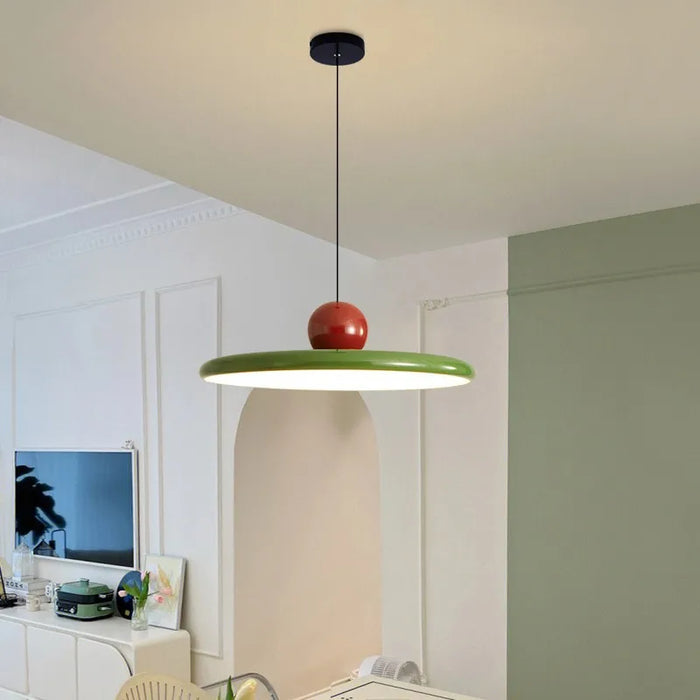 Nordlux Lampe en Verre - Suspension LED Scandinave au Design Bauhaus