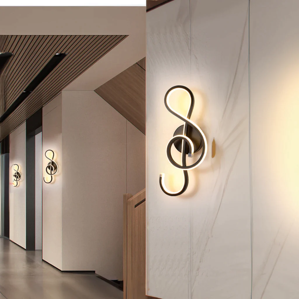 ÉclatHarmonieux - Elegant Wall Sconce for a Calming Ambiance