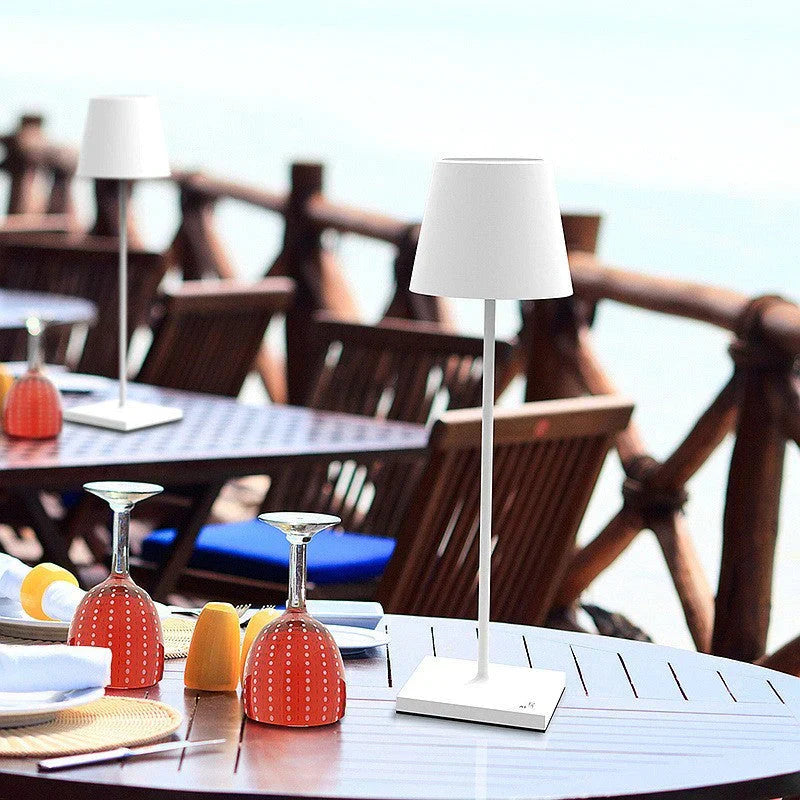 Zambrio - Elegant Rechargeable Wireless Table Lamp
