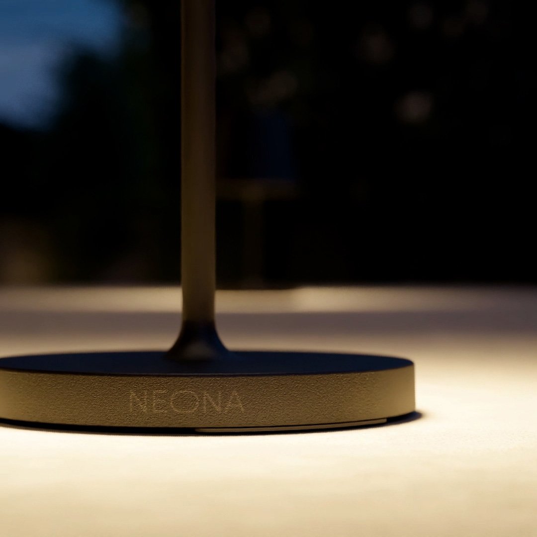 LumaGlow - Elegant Rechargeable LED Table Lamp