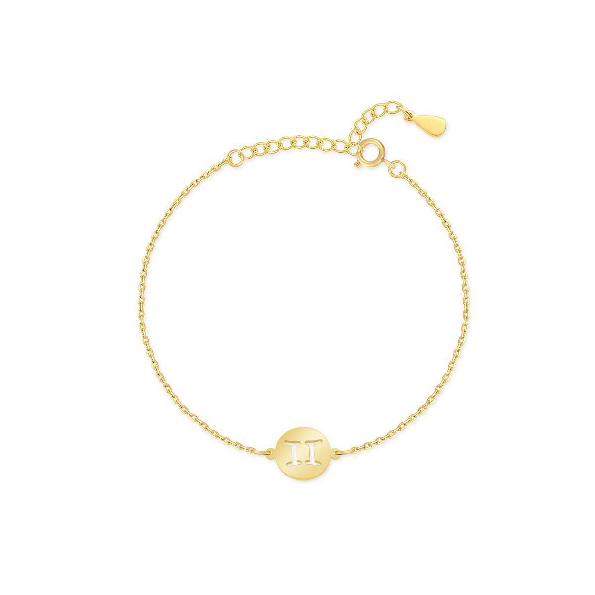 Lyra - Elegant Personalised Silver Zodiac Bracelet