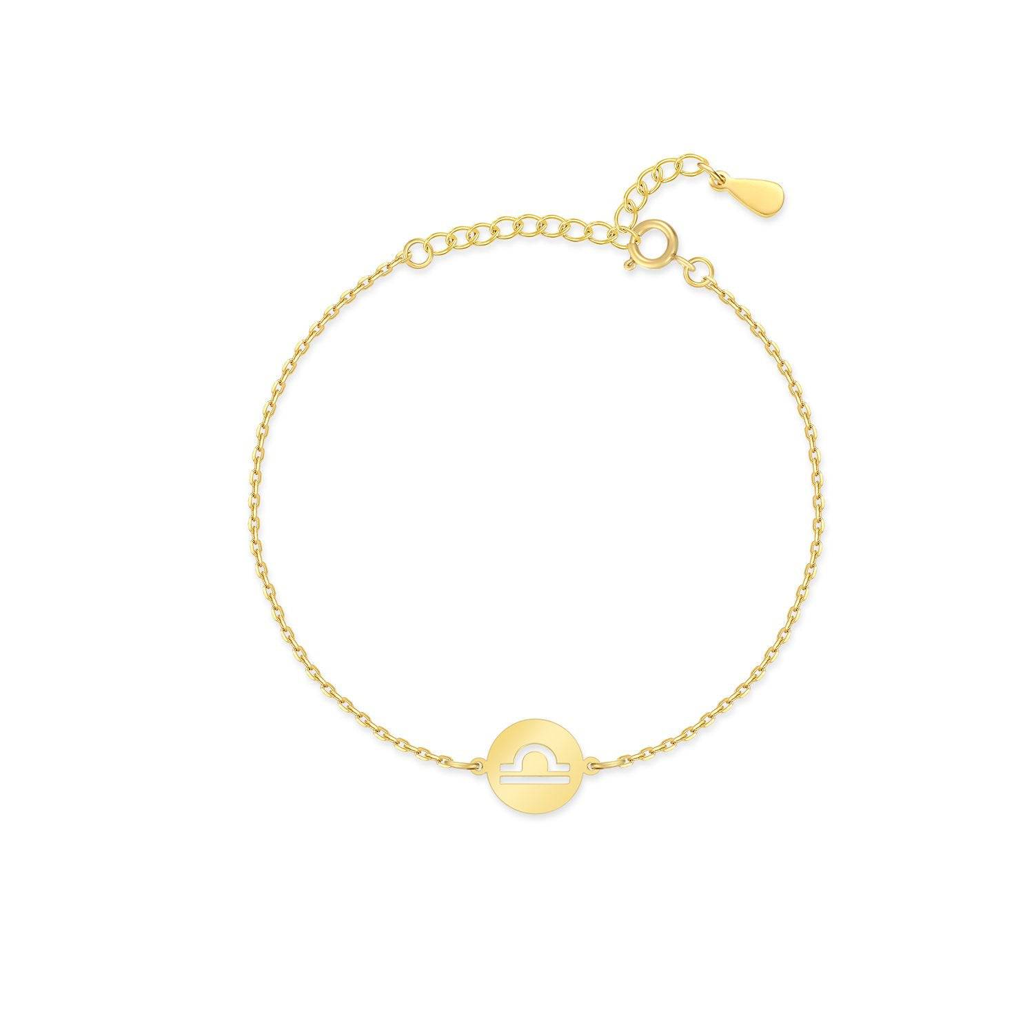 Lyra - Elegant Personalised Silver Zodiac Bracelet