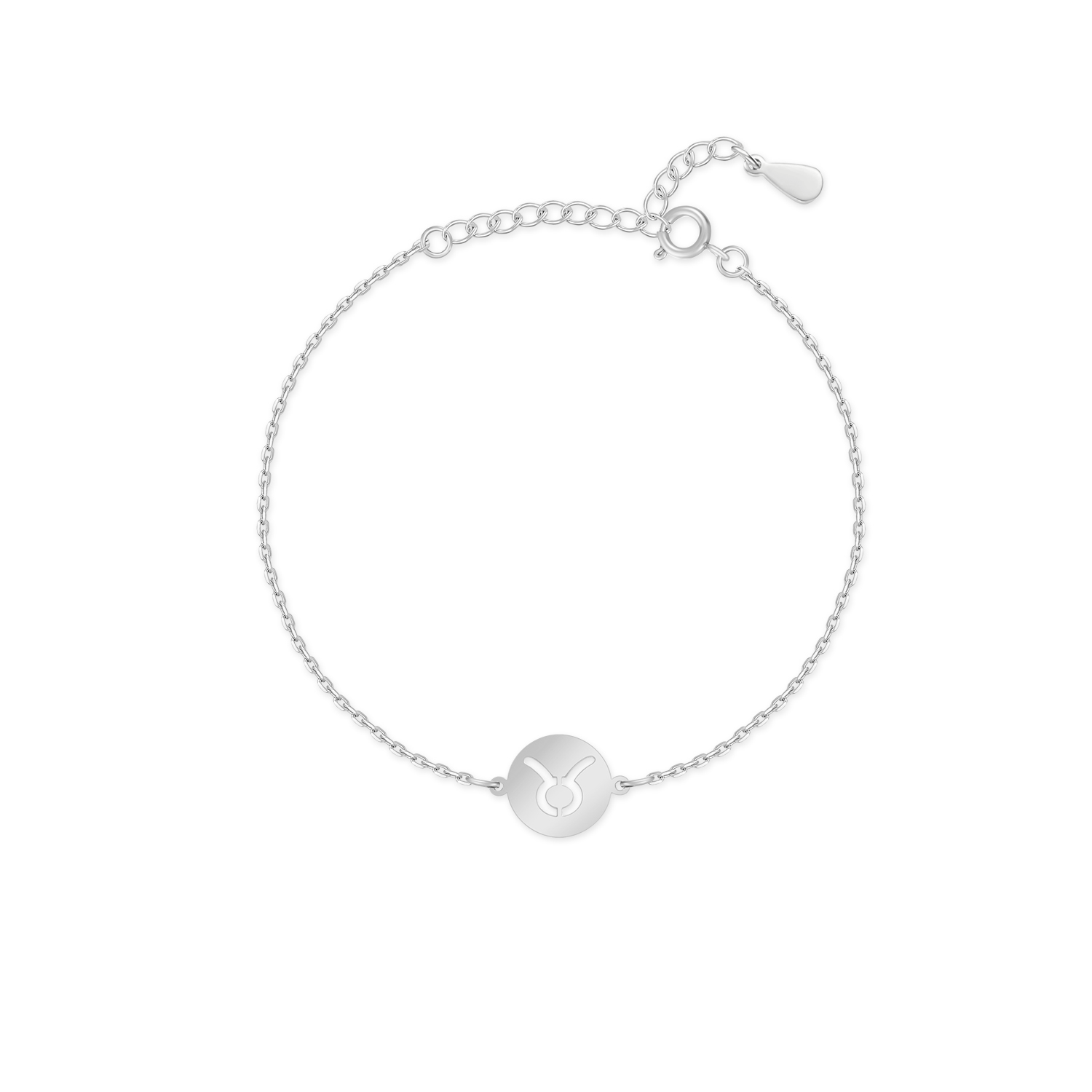 Lyra - Elegant Personalised Silver Zodiac Bracelet